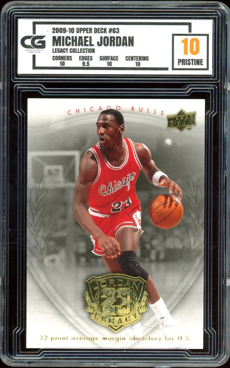 2009 Upper Deck Legacy Collection GOLD #63 Michael Jordan 2009 Upper Deck Legacy Collection GOLD #63 Michael Jordan
