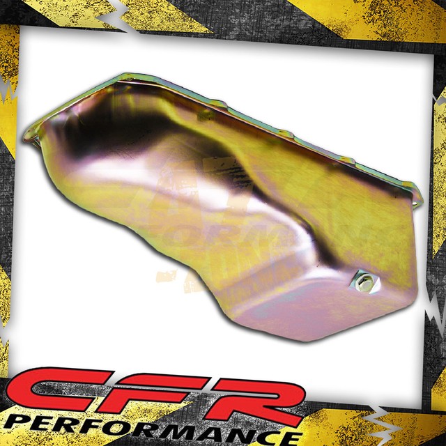 Stock Capacity Black Oil Pan 5981 Pontiac 301 326 350 389 400 421