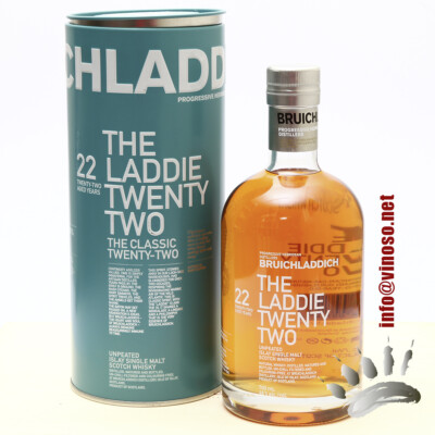 Bruichladdich The Laddie Twenty Two 22 Jahre 46% Single Malt Islay Whisky RAR