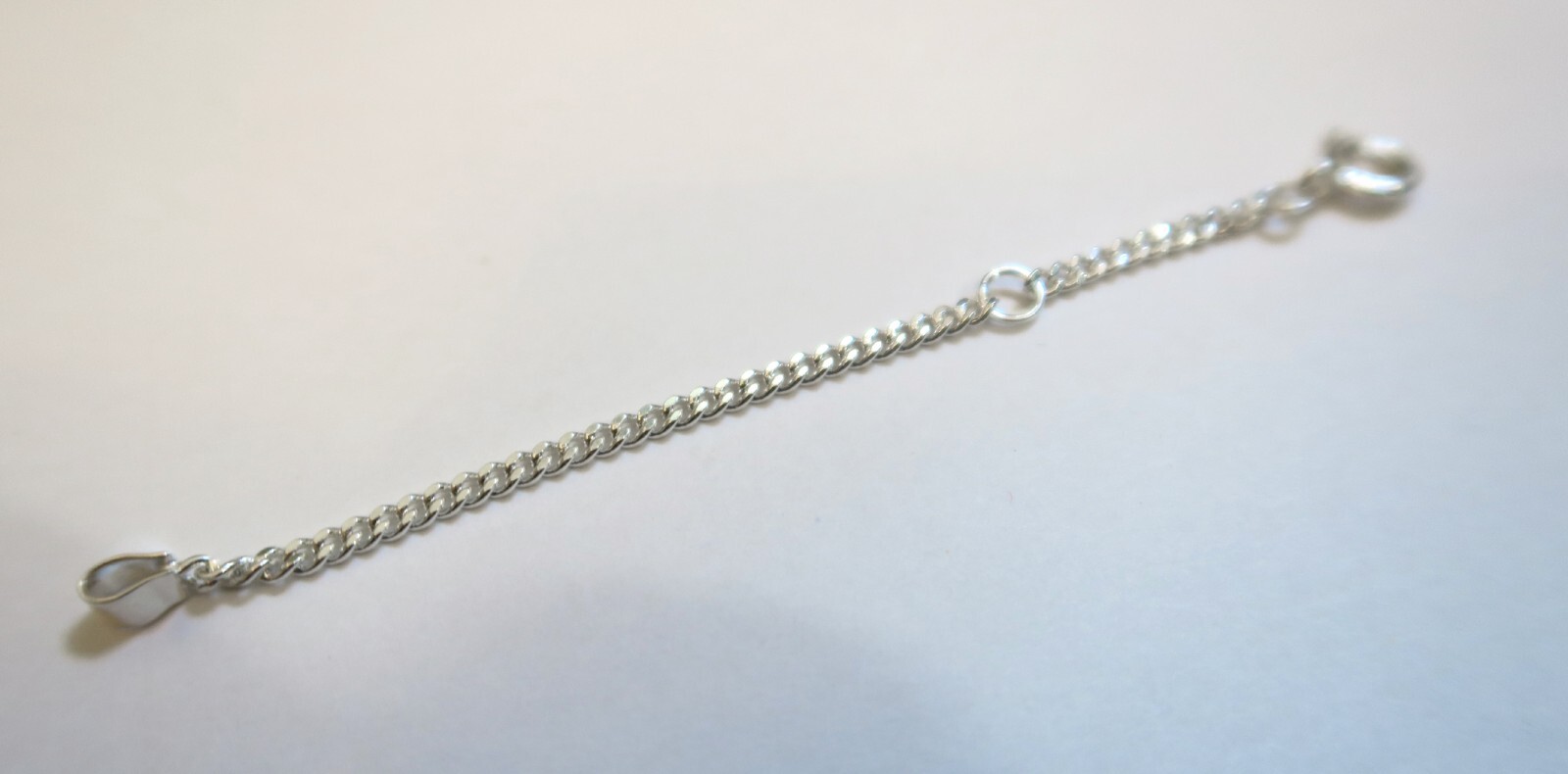 925 Sterling Silber Verlängerungsketten Set - 3-teilig Für Halsketten & Armbänder