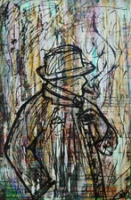 Original Abstract Canvas Painting