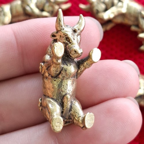 5 pcs. Powerful Lucky Bull Hunting Money Magic Thai Amulet Wealth Talismans Holy - Picture 5 of 18