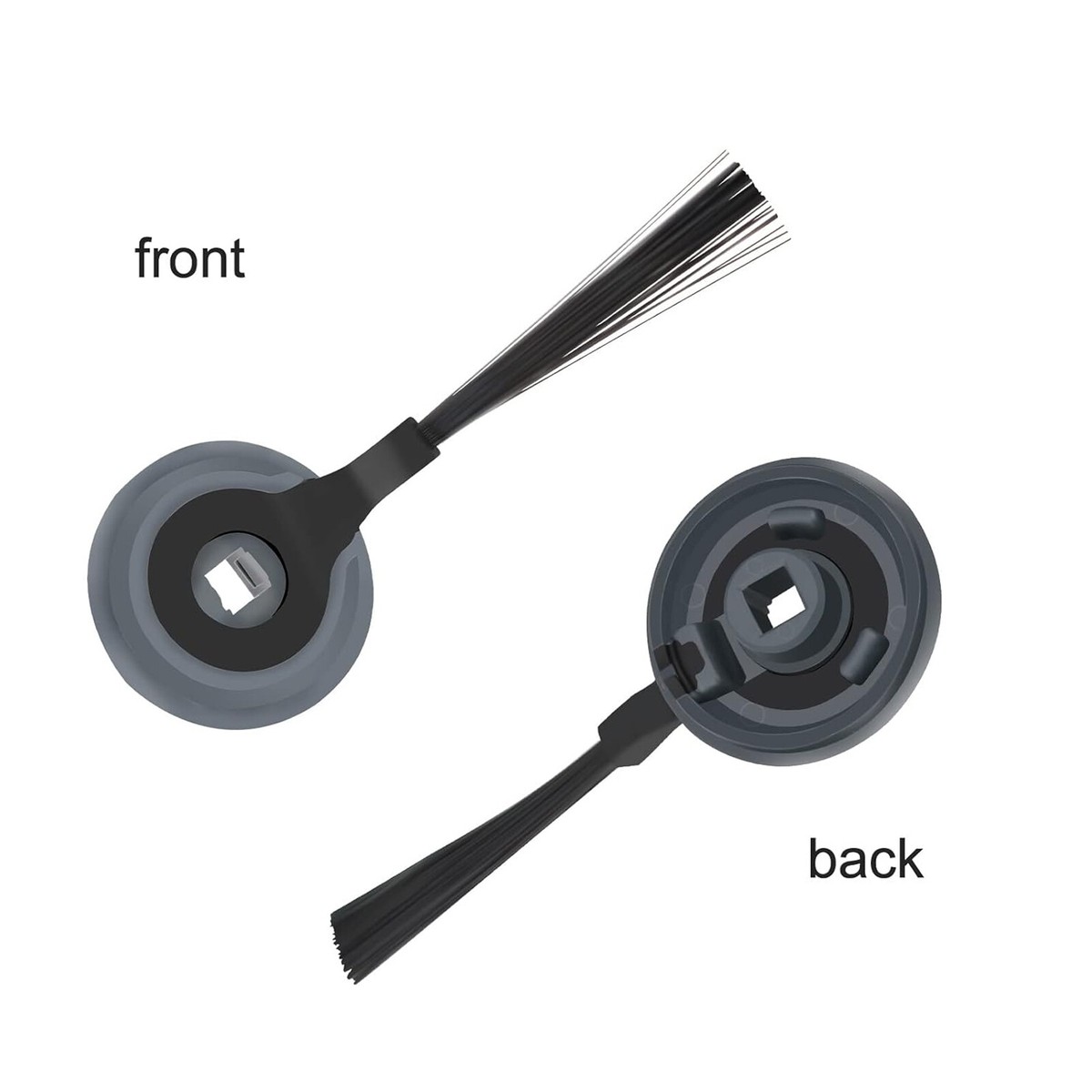 Kit di accessori applicabile per Shark IQ RV1001AE, Shark AV911S EZ, AV1010AE RV1000 RV1001 AV970 AV993 AV1002AE UR1000SR UR1005AE 2 spazzole principali, spazzola principale 6 filtri, 10 spazzole late