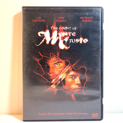 THE COUNT OF MONTE CRISTO / V FOR VENDETTA (DVD) Action Adventure
