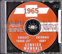 1965 Chevelle Shop Manuell Set Auf Cd Ss El Camino Malibu 300 Service Und KöRper