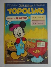 TOPOLINO LIBRETTO 1212 CON INSERTO BUONO SCONTO 20% EDICOLA