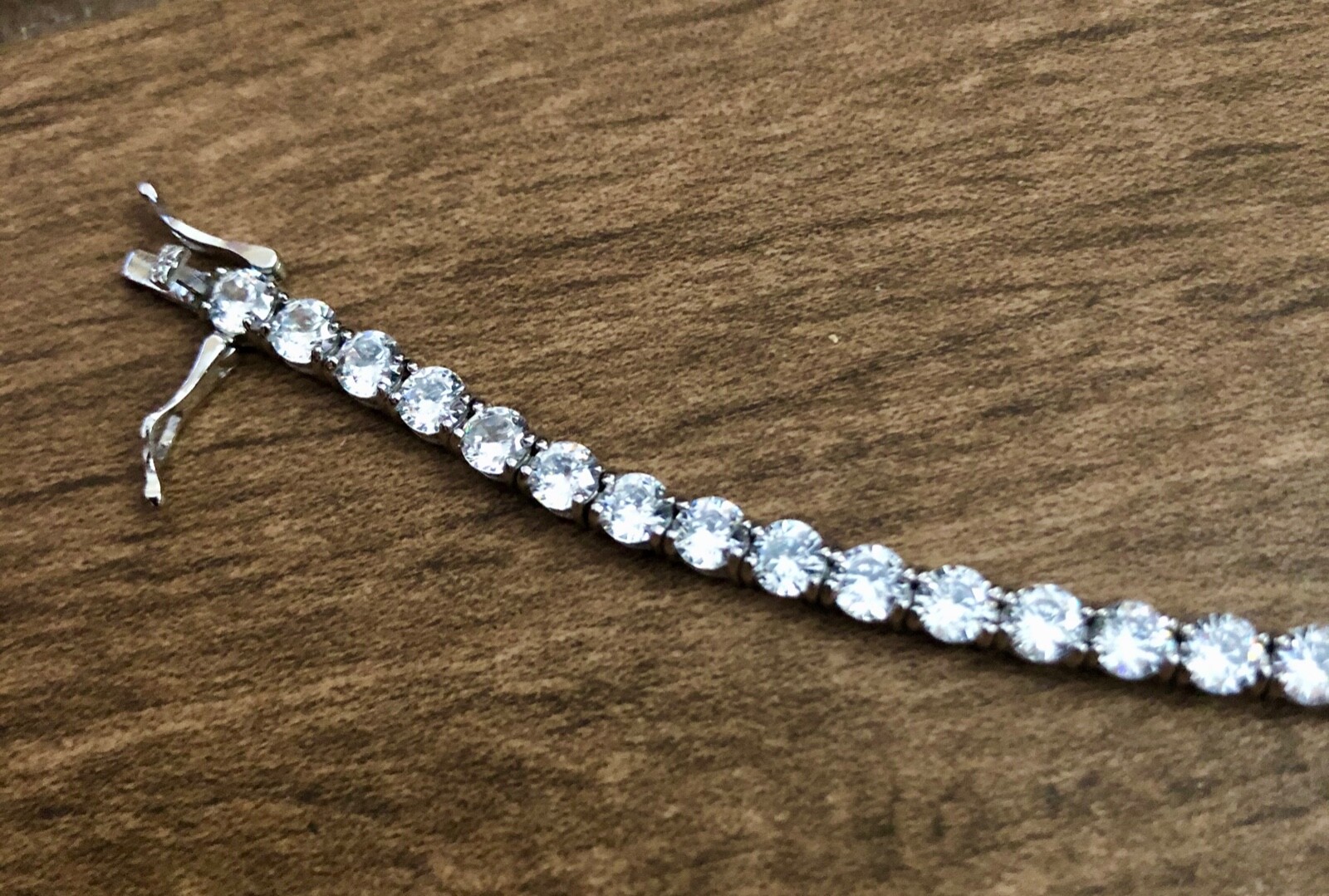 Stauer Sterling Silver Classique DiamondAura Tenn… - image 2