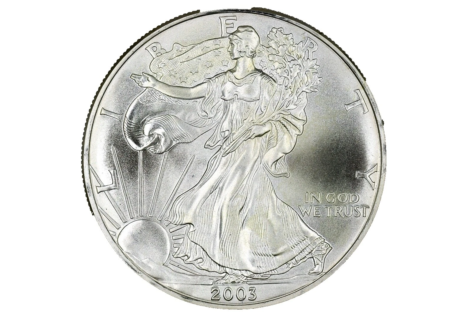American Eagle Uncertified 2003 Silver Bullion Coins