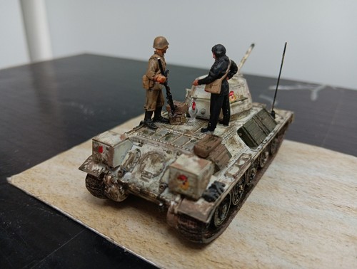 Kharkov'43'RU.3rd.Tank.Army,(B)#95'๐ฆโ๐ฅ"T34/76A.(Mod-42).MT,2x Figs.Ukraine/Feb - Picture 4 of 13