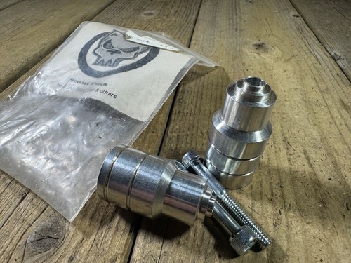Old School BMX Baad Rad Stunt Pegs Freestyle BMX Alloy Rear Pegs NOS - Picture 4 of 8