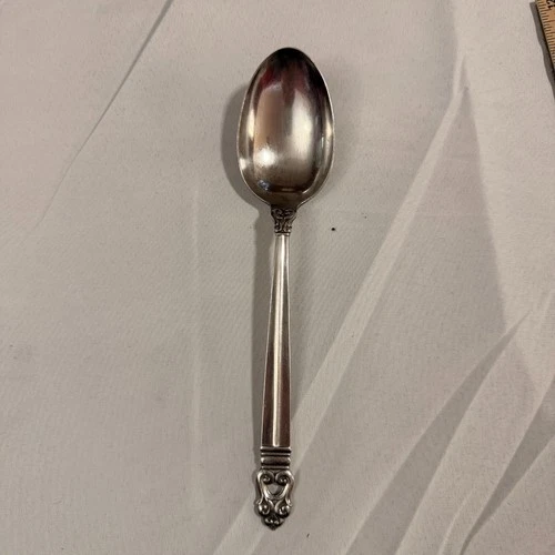 Royal Danish International Sterling Silver 8.5" Tablespoon Serving Spoon