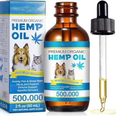 Oil for Dogs & Cats 60Ml,Pet Oil for Pain,Skin,Arthritis Pain,Pain Relief,Calmin