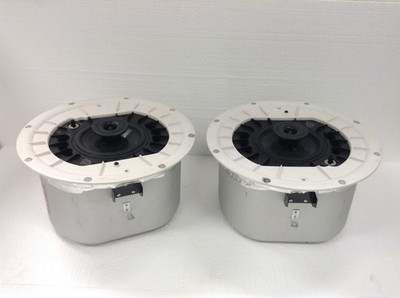 Pair SoundTube CM600i-WH 6'' Indoor Ceiling Speakers 90W 8 Ohm White, FREE SHIP