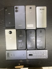 Lot of x10 - Android USB-C Smart Phones - Untested - For Parts - H101