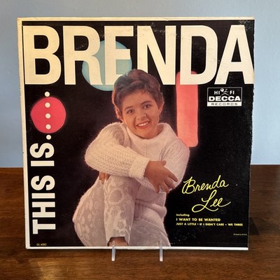 Brenda Lee This Is Brenda Lee Vinyl Record 1960 Pinckneyville Pressing VG+