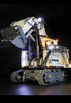 LED Beleuchtungsset Für Liebherr R 9800 - Kompatibel Mit Lego 42100 Bausteinen