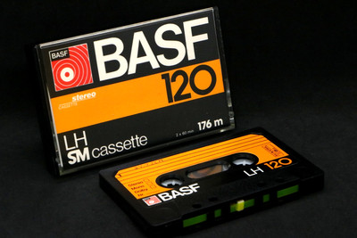 MC Kassette BASF LH 120  - Modell  1977 /  Typ I / guter Zustand