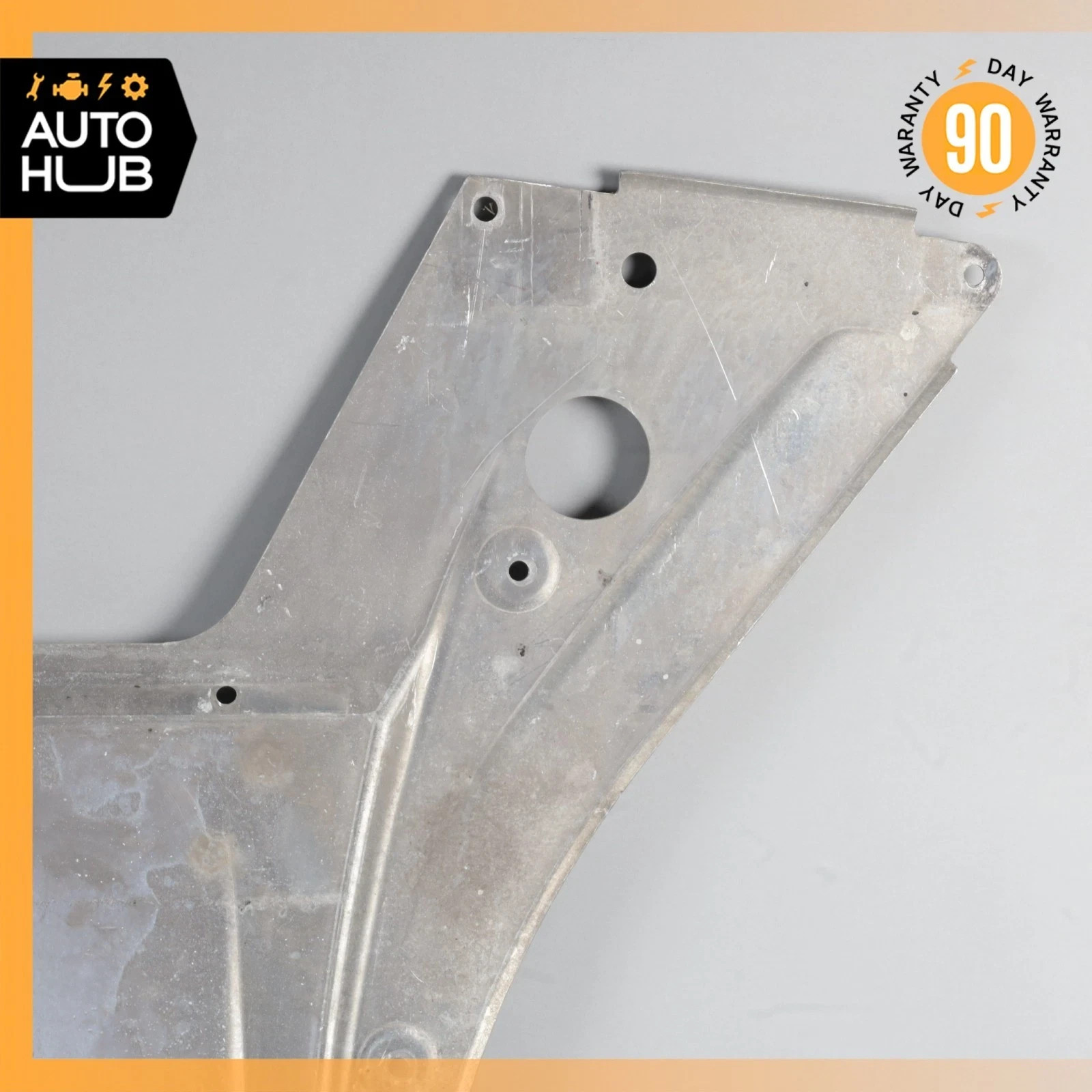 13-15 Aston Martin DB9 Rear Underbody Splash Shield Cover AD33L17C857BB OEM