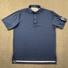 Turtleson Polo Shirt Adult Large L Short Sleeve Blue Golf Golfing Casual Men's