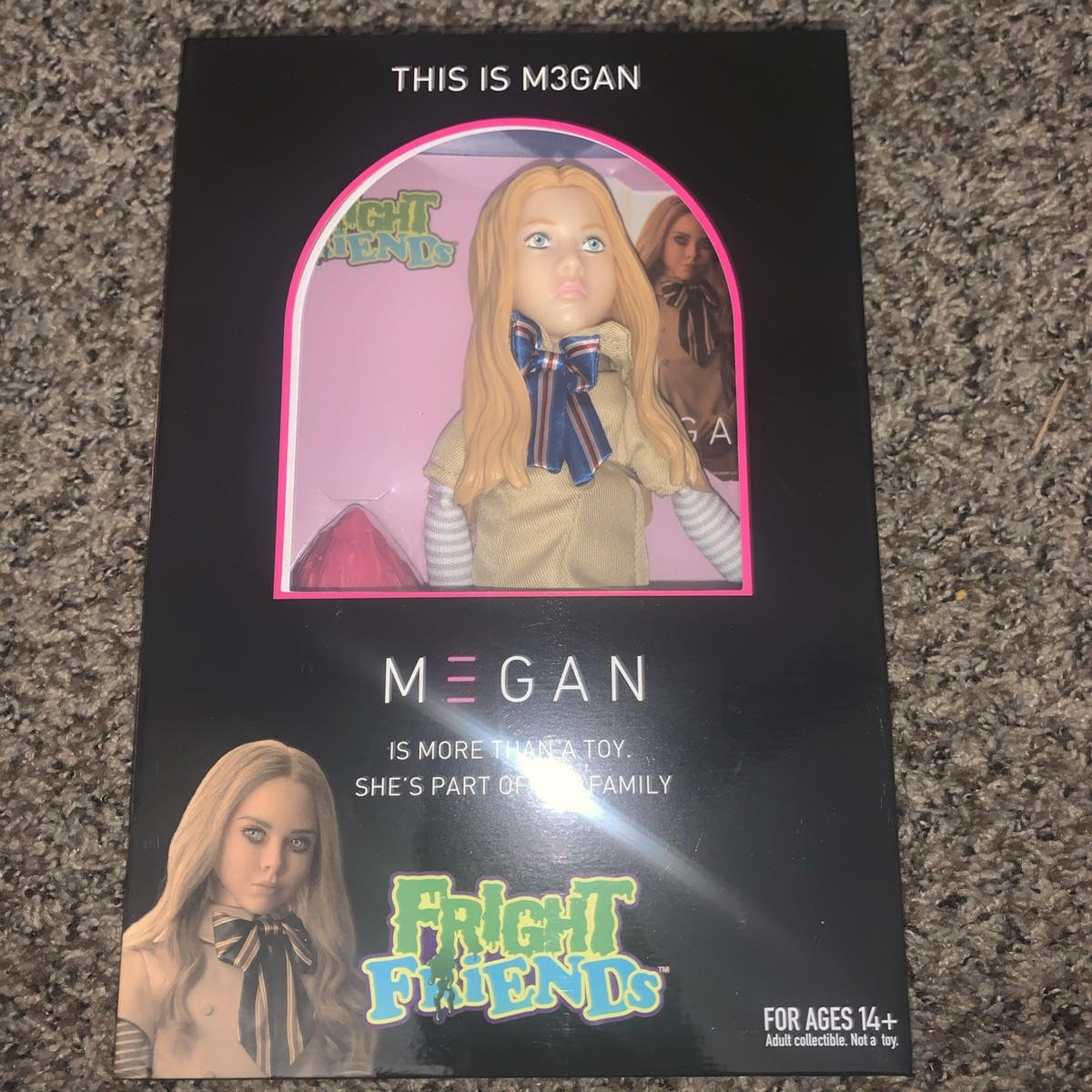 M3GAN Doll MEGAN Plush Box Set Culture Fly FRIGHT FRIENDS Horror