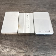 Lot of 3 USB 2.0 / USB 3.0 2.5  SATA External HDD Enclosures   Tested