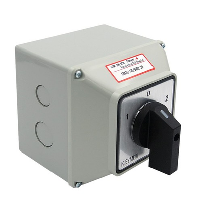 #ad 125A Rotary Changeover Switch with Master Switch Exterior Box 660V 3 Position.. $70.33