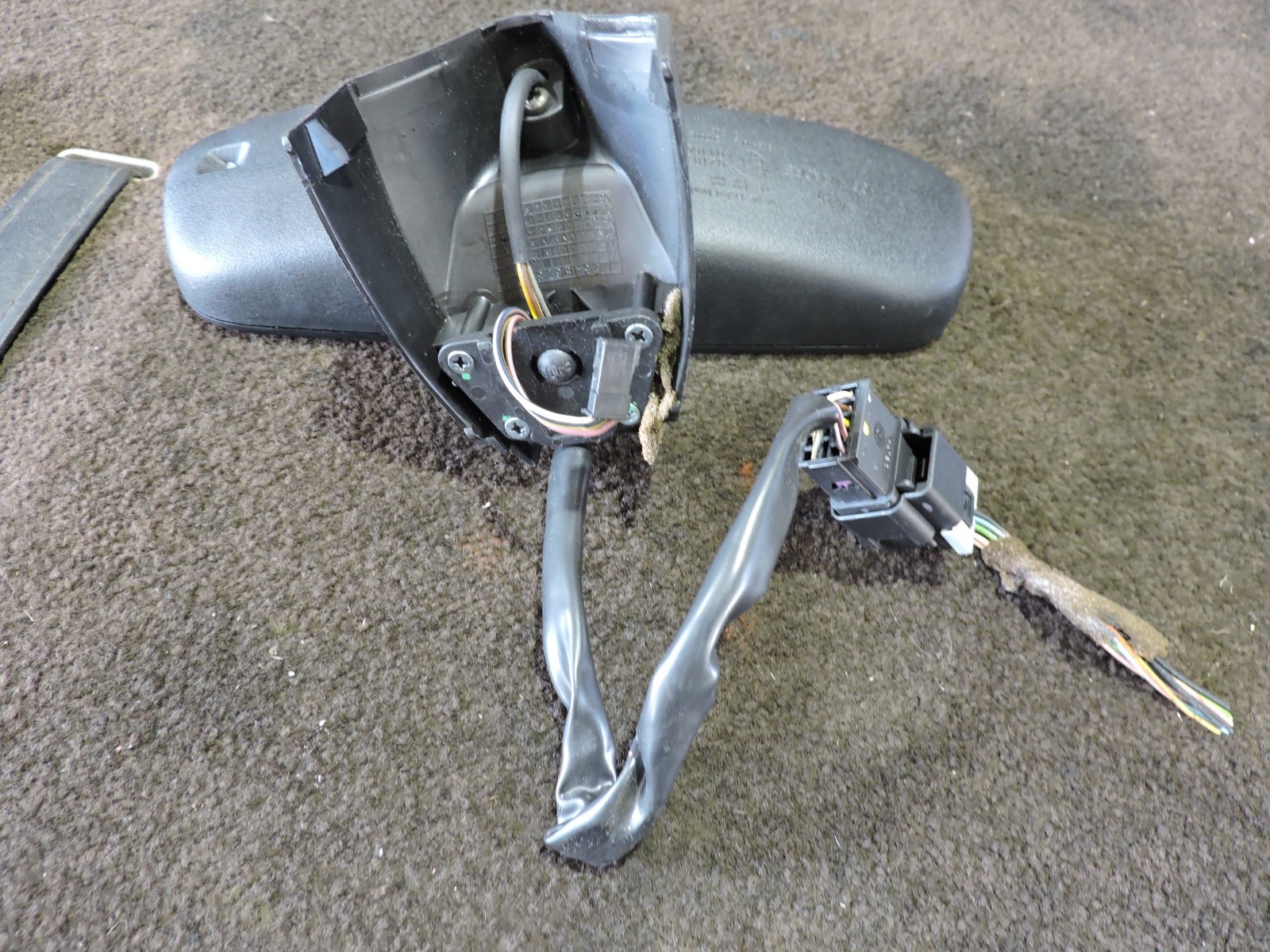 2008-13 MASERATI GRANTURISMO REAR VIEW MIRROR BLACK