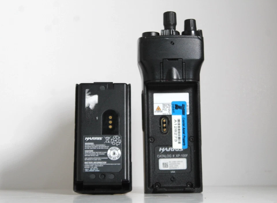 Harris XP-100F Unity XG-100 Full Spectrum Radio w/ Battery - Untested - Image 4 of 4