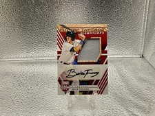 2020 Panini Elite Extra Edition Brice Turang Future Threads RC Patch/Auto #16/99