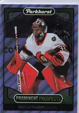 2021-22 Parkhurst #PP8 Filip Gustavsson Prominent Prospects