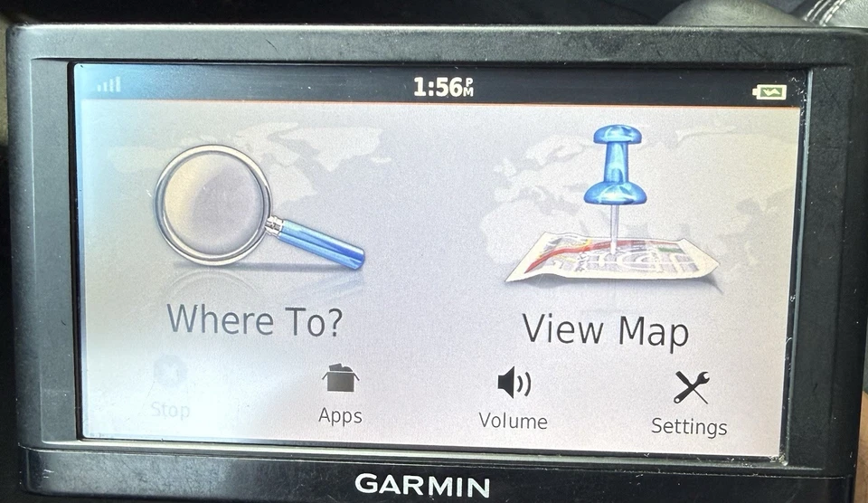 Garmin Nuvi 65LM 6" Touchscreen GPS Navigation System w/ Stand and Power Cord - Image 4 of 4