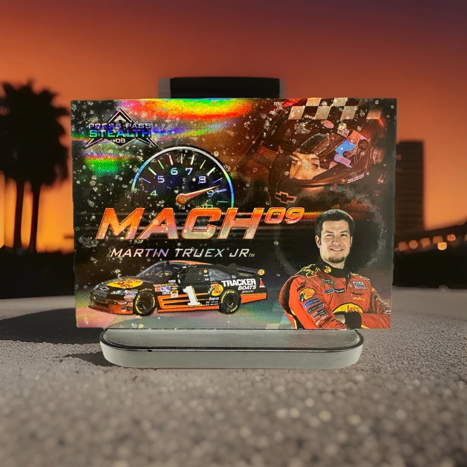 2009 Press Pass Stealth Mach 09 #M9-9 Martin Truex Jr. NASCAR Racing - Image 2 of 4