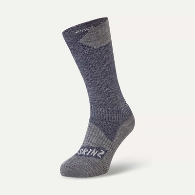 Sealskinz Waterproof All Weather Mid Length Sock Size Large US 10/12