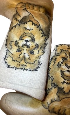Authentic Natural Sheep Wool Author s VALENKI LEO Handmade with KALOSHI US13+