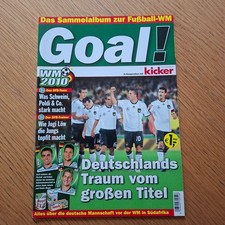 Ferrero - FIFA World Cup 2010 South Africa - Goal! Sticker Album Blank + 34 Stickers