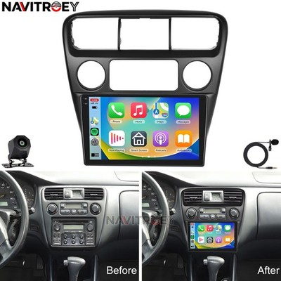 4+64GB Apple CarPlay Car Stereo Radio GPS For Honda Accord 1998-2002 Android 15