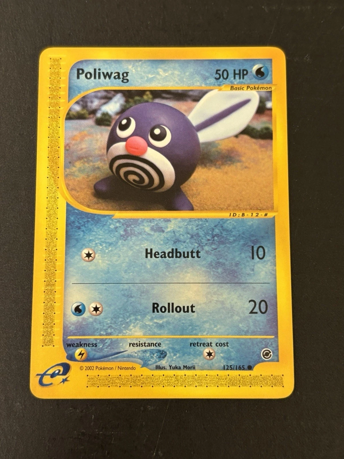 Pokémon Expedition Base Set 2002 WOTC Poliwag 125/165 NM