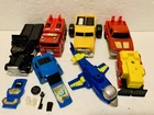 Zybots: vintage broken/ junk lot of figures parts KO Remco