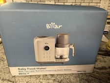 BEAR Baby Food Maker One Step Baby Food Processor Steamer Puree Blender NEW