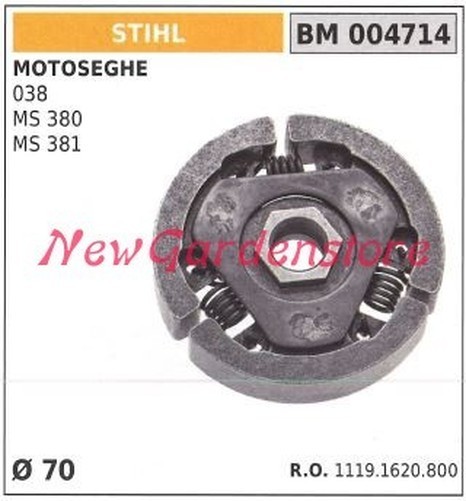 Kupplung FüR Stihl Motor MotorsäGe 038 MS380 MS381 004714 11191620800-image