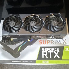 MSI SUPRIM X NVIDIA GeForce RTX 3090 24GB VRAM Graphics Card