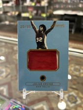 2024 Keepsake Edition #305 Julius Erving Rare 2 Color Patch Relic Emerald /99!!!
