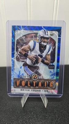 2024 Topps Resurgence - Voltaic Bryce Young #V-4 Blue Surge Refractor /99