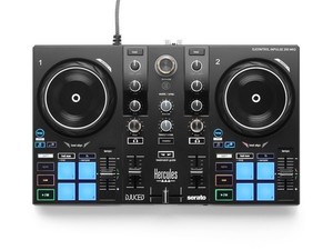 Hercules DJControl Inpulse 200 MK3 DJ Controller, 2 Deck Mixer MK3, Black