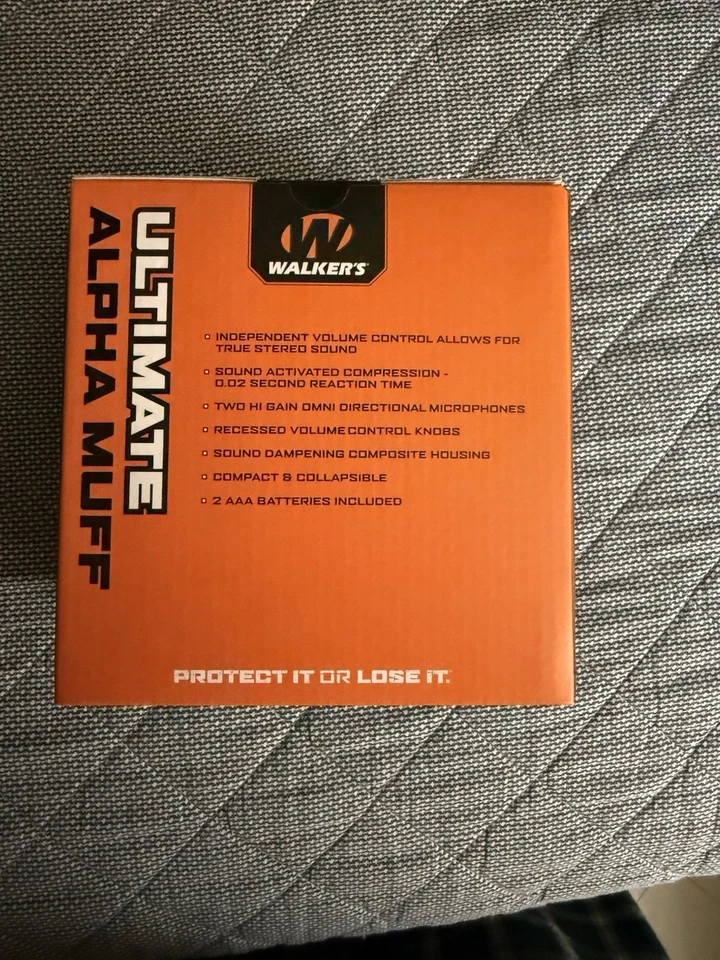 Orejeras electrónicas Walker's Ultimate Alpha Power Muff Foto 4 de 4