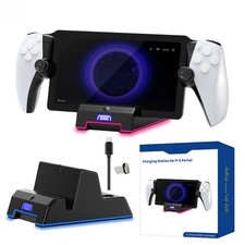 Magnetic Charging Dock for PS Portal with RGB Lighting