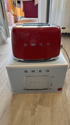 SMEG Toaster TSF01RDEU, Rot Wie Neu