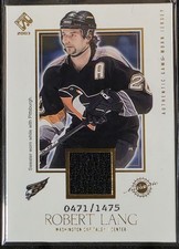 Robert Lang - 2002-03 Private Stock Reserve #150 Game Jersey /1475