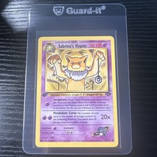 Sabrina’s Hypno 56/132 1. Edition Gym Challenge WOTC Vintage Pokemon