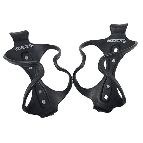 Arundel Mandible Carbon Fiber Water Bottle Cage Pair UD Matte Black EXCELLENT